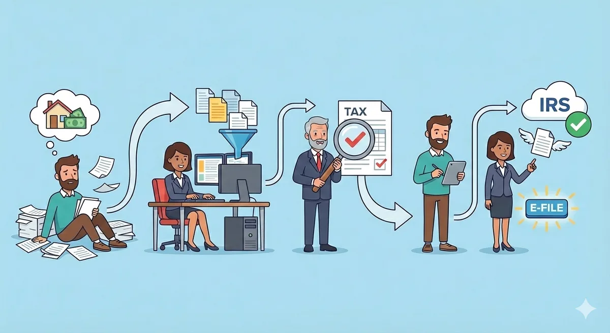 Tax organizer overview